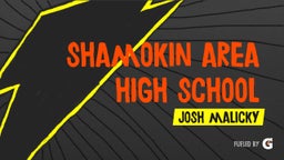 Josh Malicky's highlights Shamokin Area High School