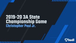 2019-20 3A State Championship Game