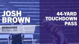44-yard Touchdown Pass vs Grand Valley 