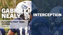 Interception vs Pine Crest School