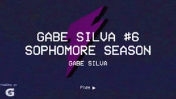 Gabe Silva #6 Sophomore Season