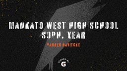 Parker Navitsky's highlights Mankato West High School Soph. Year