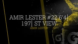 Amir Lester #22 6'4 197 ST view