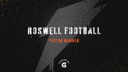 Peyton Wagner's highlights Roswell Football