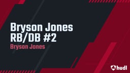 Bryson Jones RB/DB #2