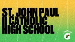 Eli Speegle's highlights St. John Paul II Catholic High School