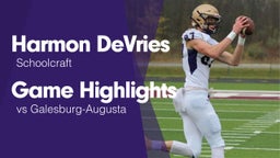 Game Highlights vs Galesburg-Augusta 