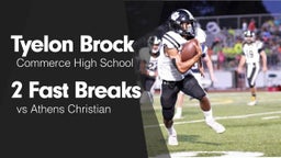 2 Fast Breaks vs Athens Christian