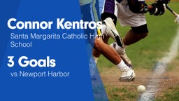 3 Goals vs Newport Harbor 
