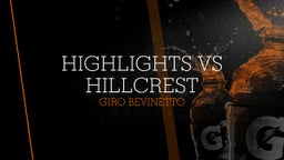 Highlights vs Hillcrest