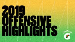 2019 Offensive Highlights