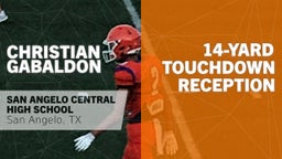 14-yard Touchdown Reception vs Del Rio 