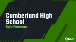 Cole Peterson's highlights Cumberland High School