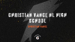 christian vance NL high school