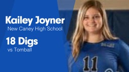 18 Digs vs Tomball