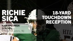 18-yard Touchdown Reception vs Pascack Valley 