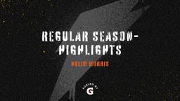 Regular Season- Highlights 