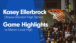 Game Highlights vs Marion Local High