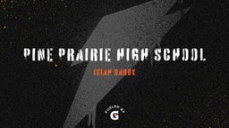 Isiah Darby's highlights Pine Prairie High School
