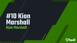 #10 Kion Marshall
