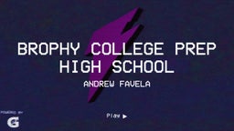Andrew Favela's highlights Brophy College Prep High School