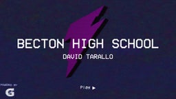 David Tarallo's highlights Becton High School