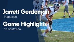 Game Highlights vs Southview 