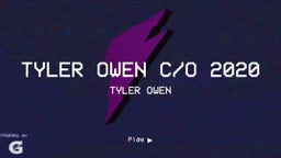 Tyler Owen C/O 2020