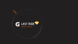 Last Ride??