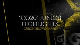 “Co20” Junior highlights 