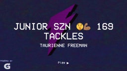 junior szn ?????? 169 tackles 