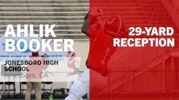 29-yard Reception vs Banneker  (GA)