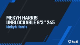 MEKYH HARRIS UNBLOCKABLE 6'3" 245