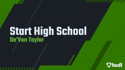 De'von Taylor's highlights Start High School