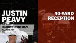 40-yard Reception vs Providence Christian Academy 