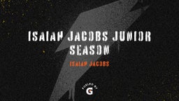 Isaiah Jacobs Junior Season
