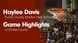 Game Highlights vs Chase County