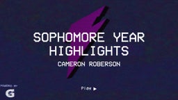 Sophomore Year Highlights 