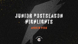 Junior Postseason Highlights