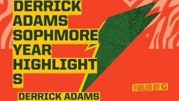 Derrick Adams sophmore year highlights