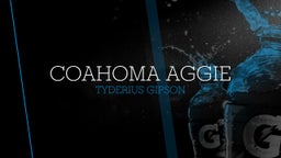 Tyderius Gipson's highlights Coahoma Aggie
