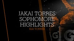 Jakai Torres sophomore highlights