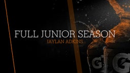 Full junior season