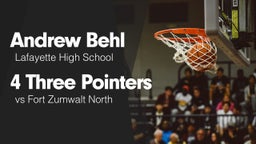 4 Three Pointers vs Fort Zumwalt North