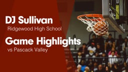 Game Highlights vs Pascack Valley