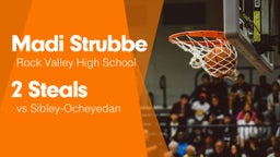 2 Steals vs Sibley-Ocheyedan