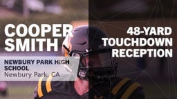 48-yard Touchdown Reception vs Moorpark 