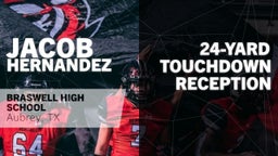 24-yard Touchdown Reception vs Prosper 