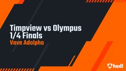 Vave Adolpho's highlights Timpview vs Olympus 1/4 Finals