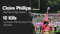 10 Kills vs Forest Hills Northern Public Schools